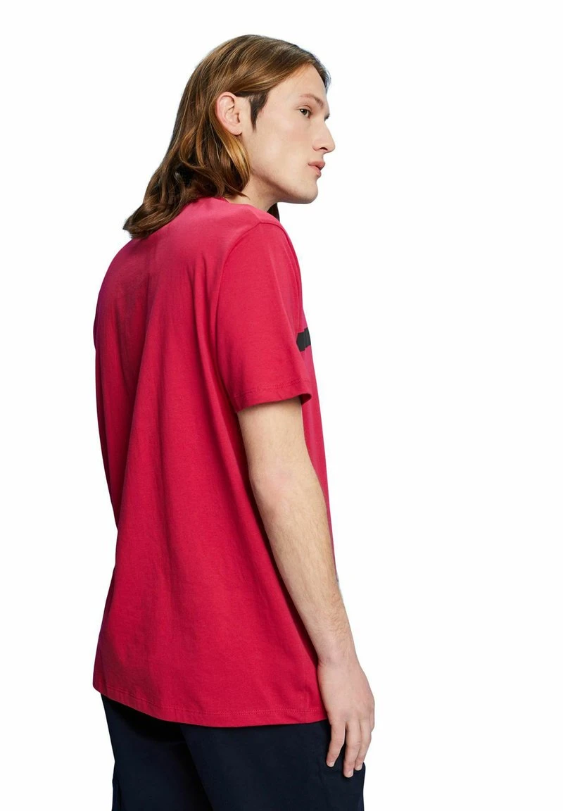 ESPRIT MIT KONTRASTSTREIFEN - T-Shirt Print - Dark Pink 4 ESPRIT MIT KONTRASTSTREIFEN - T-Shirt Print - Dark Pink – Bild 2