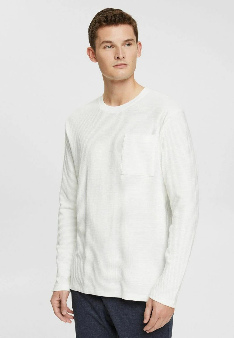 ESPRIT REGULAR FIT - Langarmshirt - Off White 3 ESPRIT REGULAR FIT - Langarmshirt - Off White