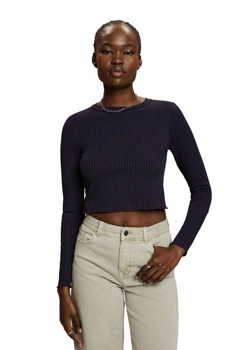 ESPRIT Langarmshirt - Navy 3 ESPRIT Langarmshirt - Navy