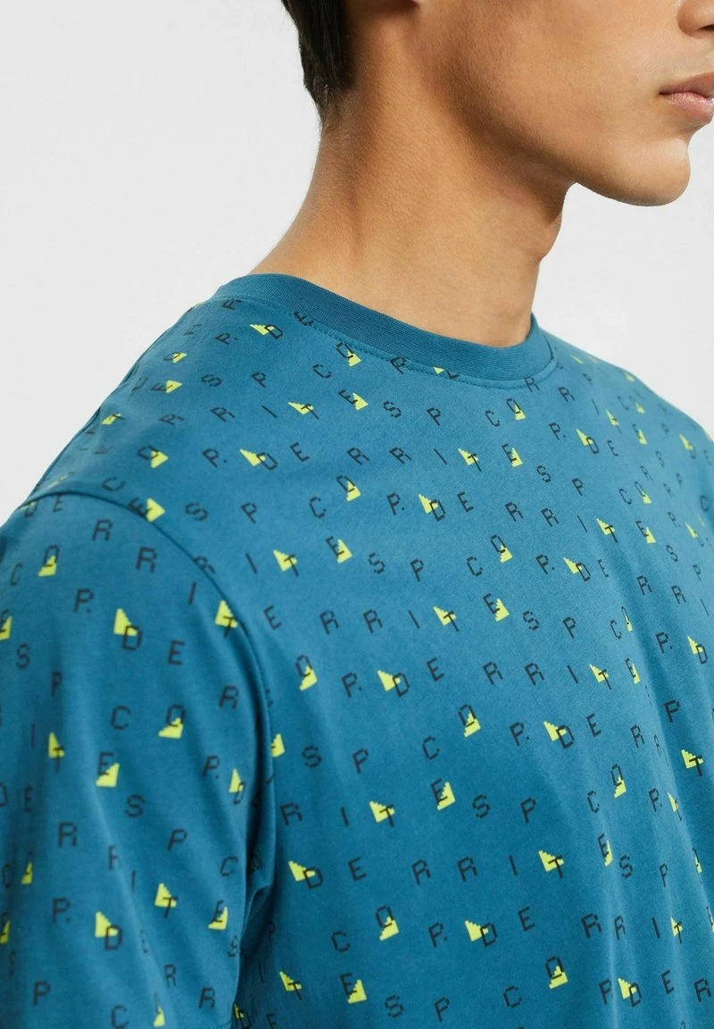 Edc By Esprit EDC REGULAR FIT - T-Shirt Print - Dark Turquoise 6 Edc By Esprit EDC REGULAR FIT - T-Shirt Print - Dark Turquoise – Bild 4