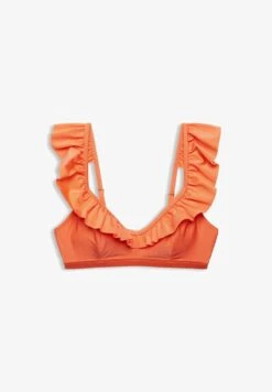 ESPRIT WATTIERTES MIT RÜSCHEN - Bikini-Top - Coral 13 ESPRIT WATTIERTES MIT RÜSCHEN - Bikini-Top - Coral -Esprit 03856e451faa47c8bef8eff13b9cd6c2