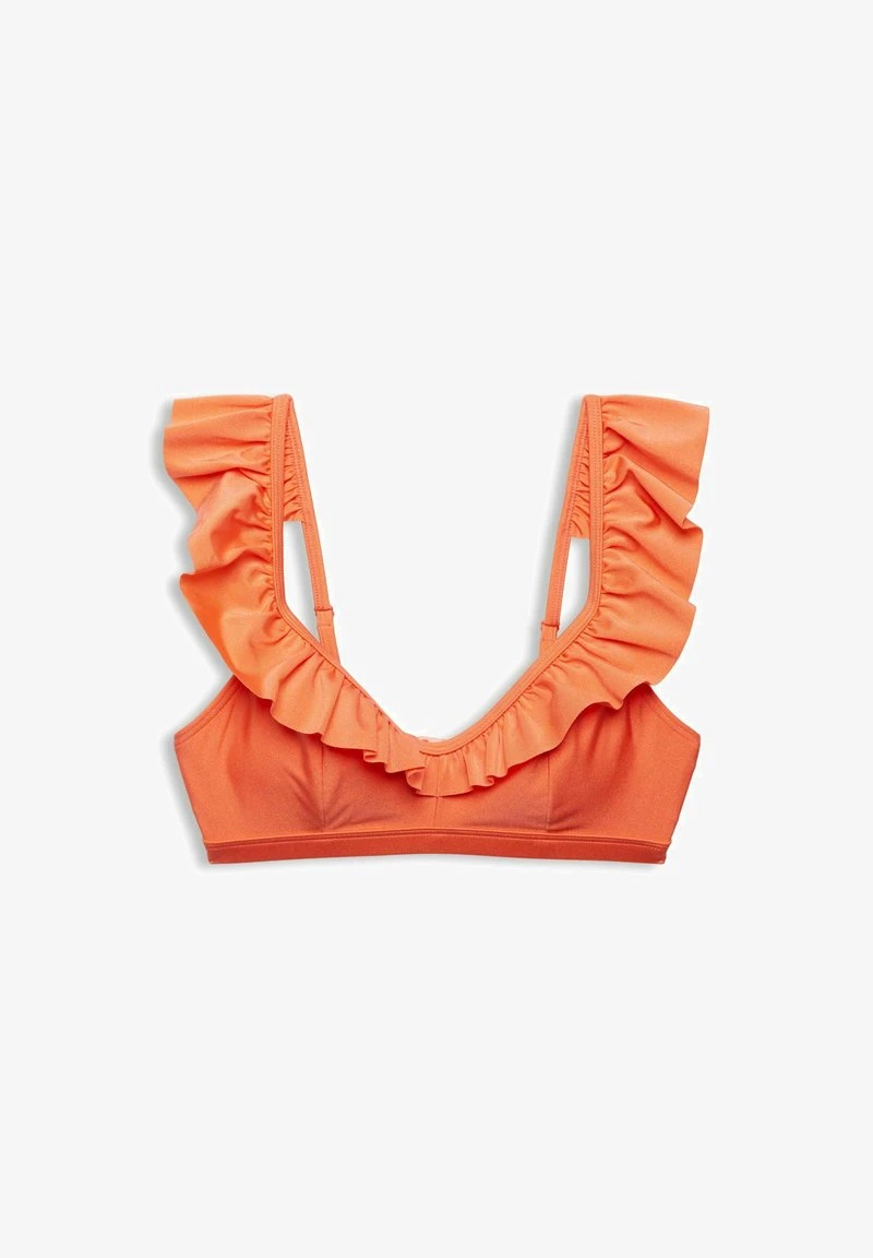 ESPRIT WATTIERTES MIT RÜSCHEN - Bikini-Top - Coral 8 ESPRIT WATTIERTES MIT RÜSCHEN - Bikini-Top - Coral – Bild 6