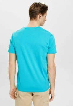 ESPRIT T-Shirt Basic - Aqua Green 10 ESPRIT T-Shirt Basic - Aqua Green -Esprit 04371d2605ff4614b7737c54ba22be55