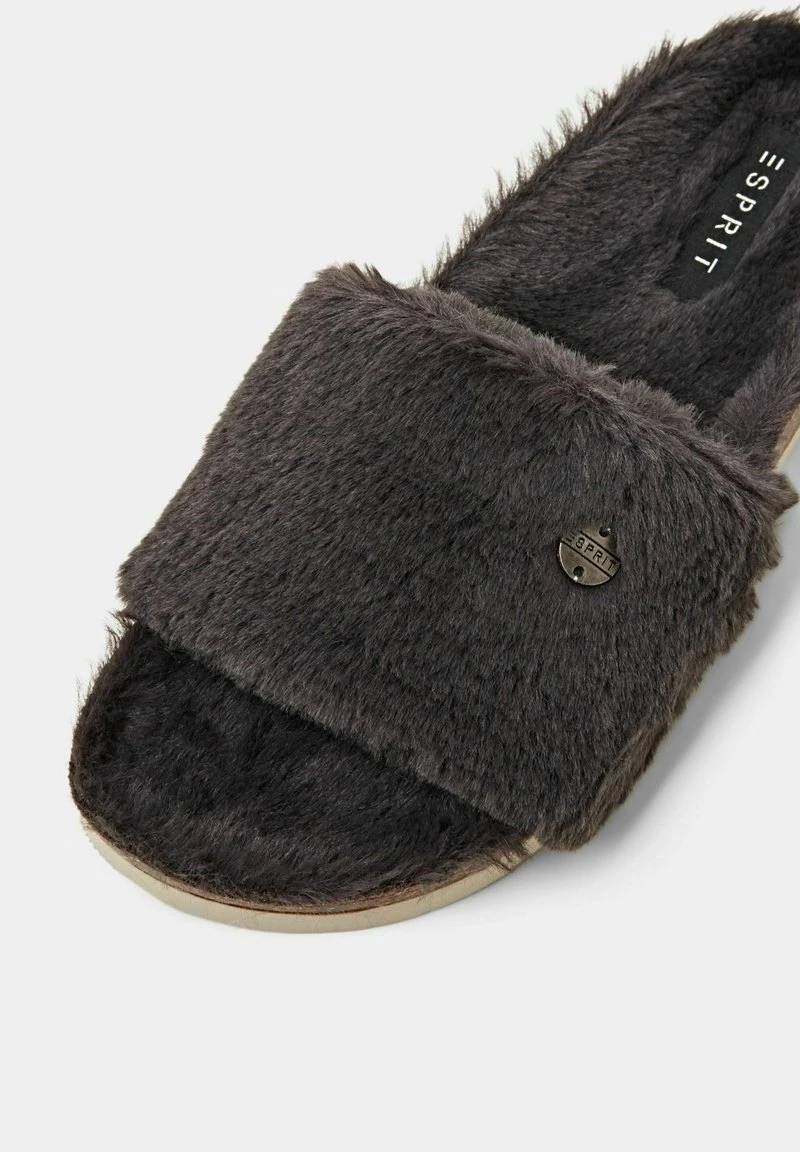 ESPRIT FELL OPTIK - Pantolette Flach - Gunmetal 7 ESPRIT FELL OPTIK - Pantolette Flach - Gunmetal – Bild 5