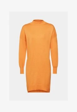 ESPRIT MOCKNECK DRESS - Strickkleid - Golden Orange -Esprit 0730f4155aad4f199cf2a6ccfed800d8