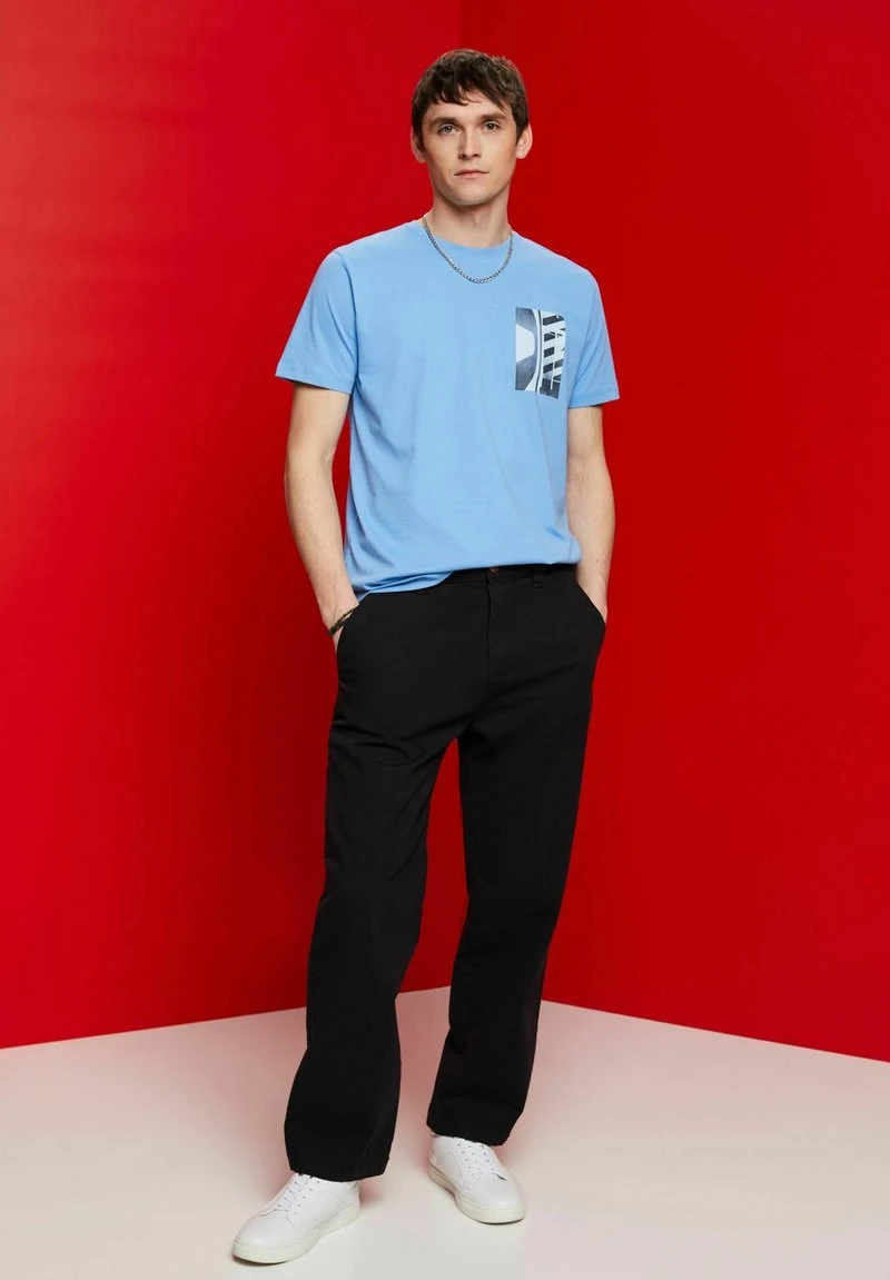 Edc By Esprit T-Shirt Print - Light Blue 8 Edc By Esprit T-Shirt Print - Light Blue – Bild 6