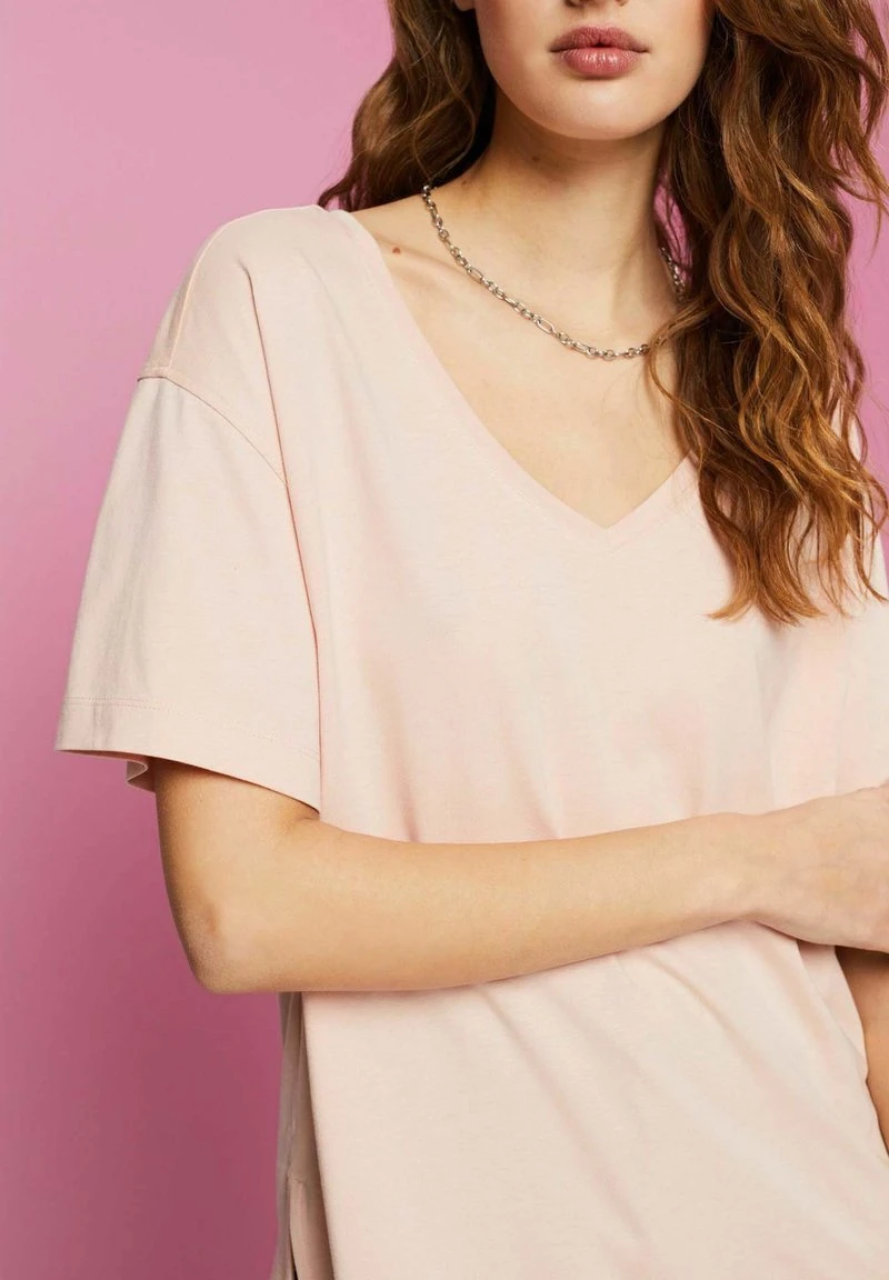 ESPRIT T-Shirt Basic - Pastel Pink 8 ESPRIT T-Shirt Basic - Pastel Pink – Bild 6