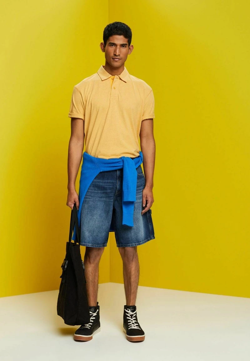 ESPRIT Poloshirt - Sunflower Yellow 5 ESPRIT Poloshirt - Sunflower Yellow – Bild 3
