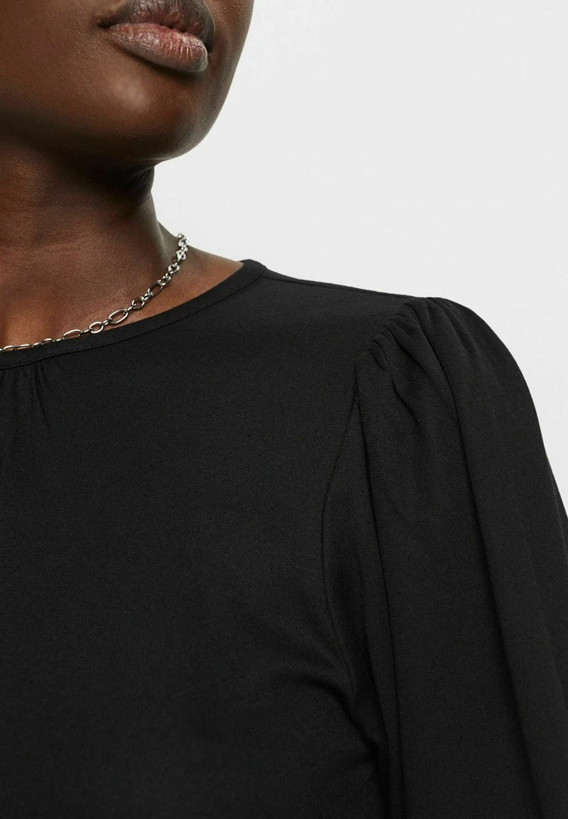 Edc By Esprit MINI MIT VOLUMINÖSEN ÄRMELN - Jerseykleid - Black 6 Edc By Esprit MINI MIT VOLUMINÖSEN ÄRMELN - Jerseykleid - Black – Bild 4