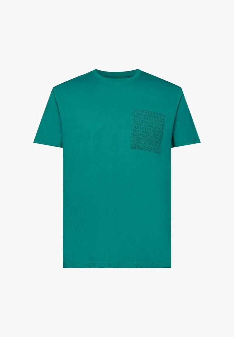 ESPRIT MIT BRUSTTASCHE - T-Shirt Print - Emerald Green 8 ESPRIT MIT BRUSTTASCHE - T-Shirt Print - Emerald Green – Bild 6