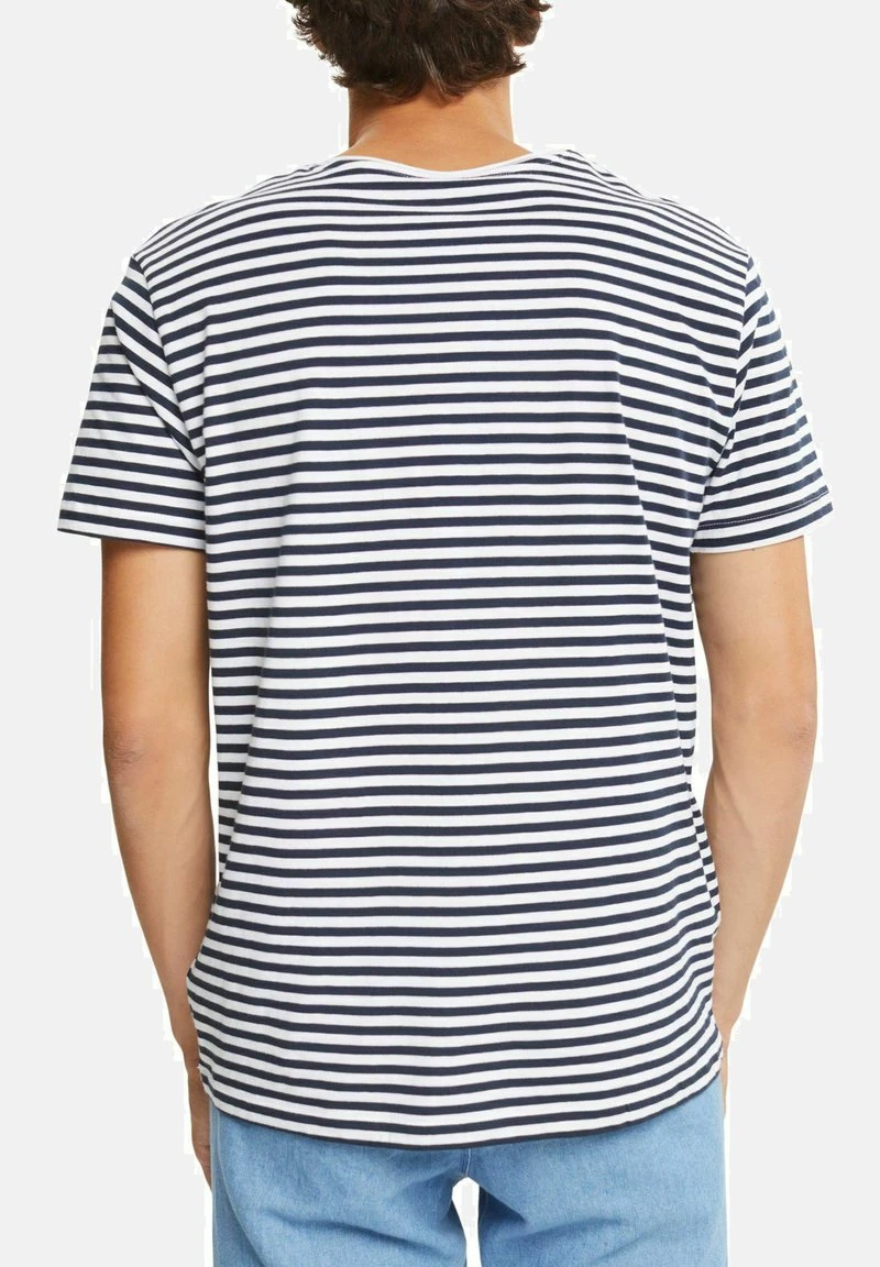 ESPRIT MIT STREIFENMUSTER - T-Shirt Print - White 4 ESPRIT MIT STREIFENMUSTER - T-Shirt Print - White – Bild 2