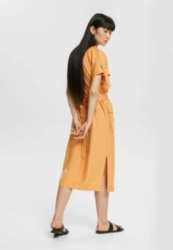 ESPRIT MIT GÜRTEL - Blusenkleid - Orange Red 10 ESPRIT MIT GÜRTEL - Blusenkleid - Orange Red -Esprit 0ec3cc6f2e1a42afa429fc45bfefc9e2