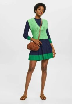 ESPRIT MIT RUNDHALS - Strickkleid - Dark Blue 9 ESPRIT MIT RUNDHALS - Strickkleid - Dark Blue -Esprit 0fbc97479f93429d8c699b4f06c0caab