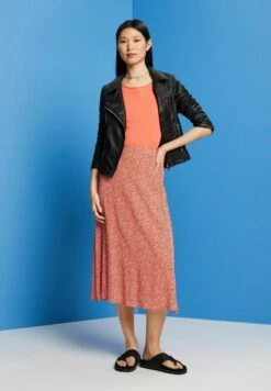 ESPRIT T-Shirt Print - Coral Orange 10 ESPRIT T-Shirt Print - Coral Orange -Esprit 106f6230671b441d85608067b33a9113