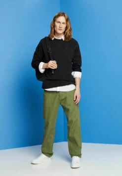 ESPRIT LONGSLEEVE MIT DELFINPRINT - Langarmshirt - Black -Esprit 1130c19b2b8f42db91663134072074d4