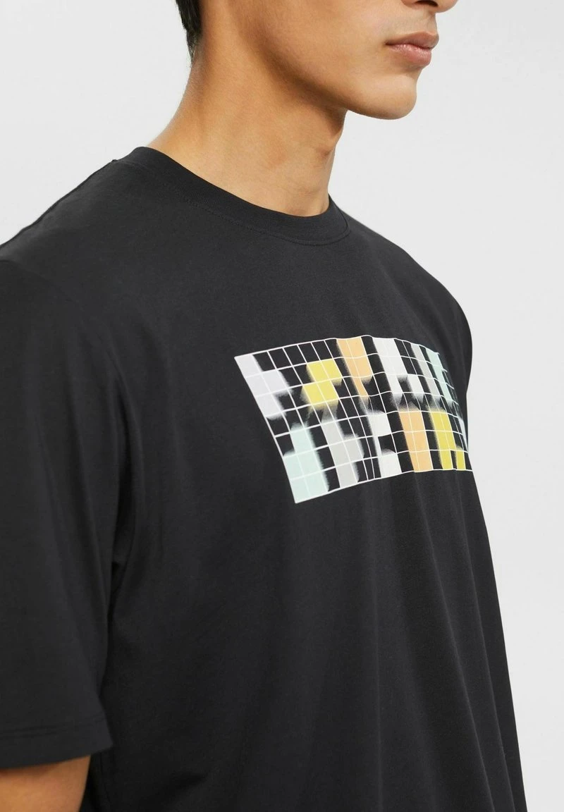 Edc By Esprit RELAXED FIT - T-Shirt Print - Black 6 Edc By Esprit RELAXED FIT - T-Shirt Print - Black – Bild 4