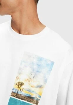 ESPRIT MIT ABGESETZTEM LANDSCHAFTS-PRINT - T-Shirt Print - White 10 ESPRIT MIT ABGESETZTEM LANDSCHAFTS-PRINT - T-Shirt Print - White -Esprit 11e99ec99a254f5eba674687c2a03703