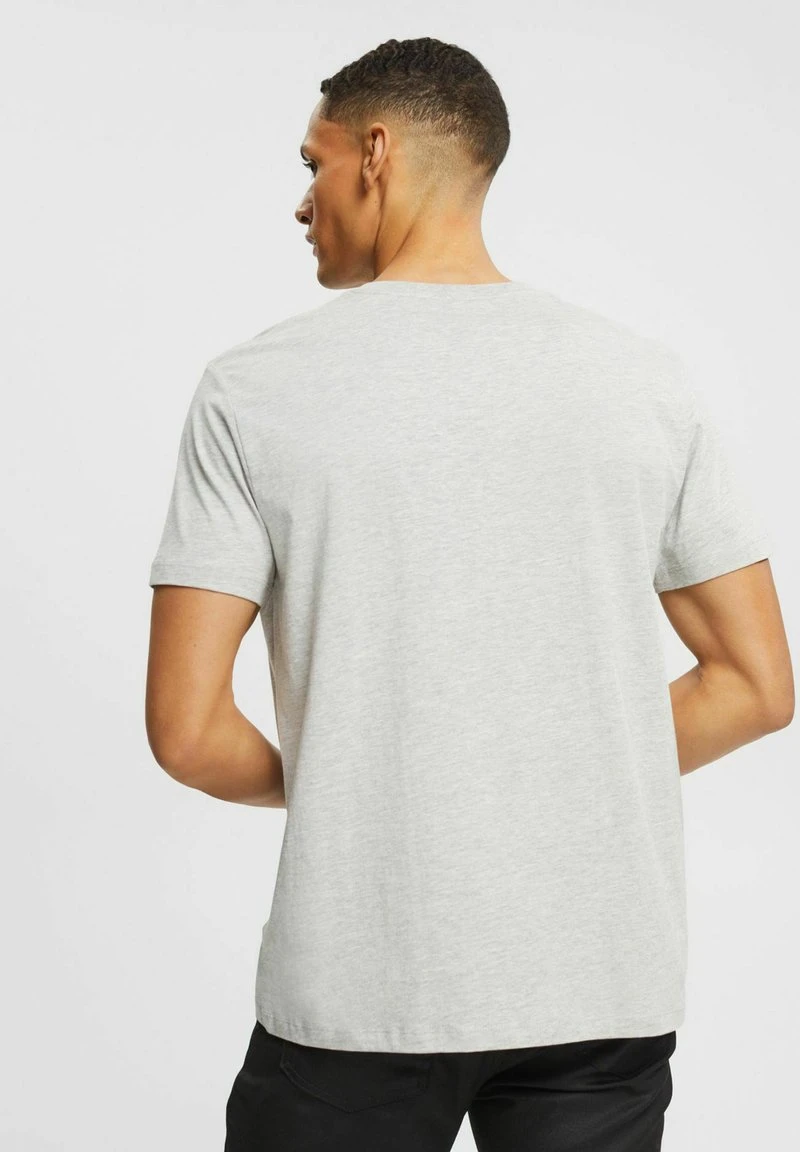 ESPRIT MIT LOGO PRINT - T-Shirt Print - Light Grey 5 ESPRIT MIT LOGO PRINT - T-Shirt Print - Light Grey – Bild 3