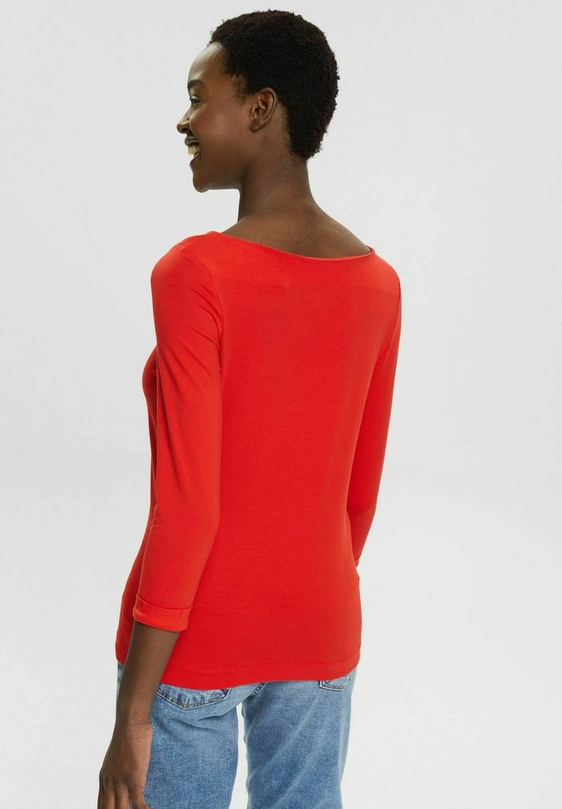 ESPRIT 3/4 ÄRMELN - Langarmshirt - Orange Red 5 ESPRIT 3/4 ÄRMELN - Langarmshirt - Orange Red – Bild 3