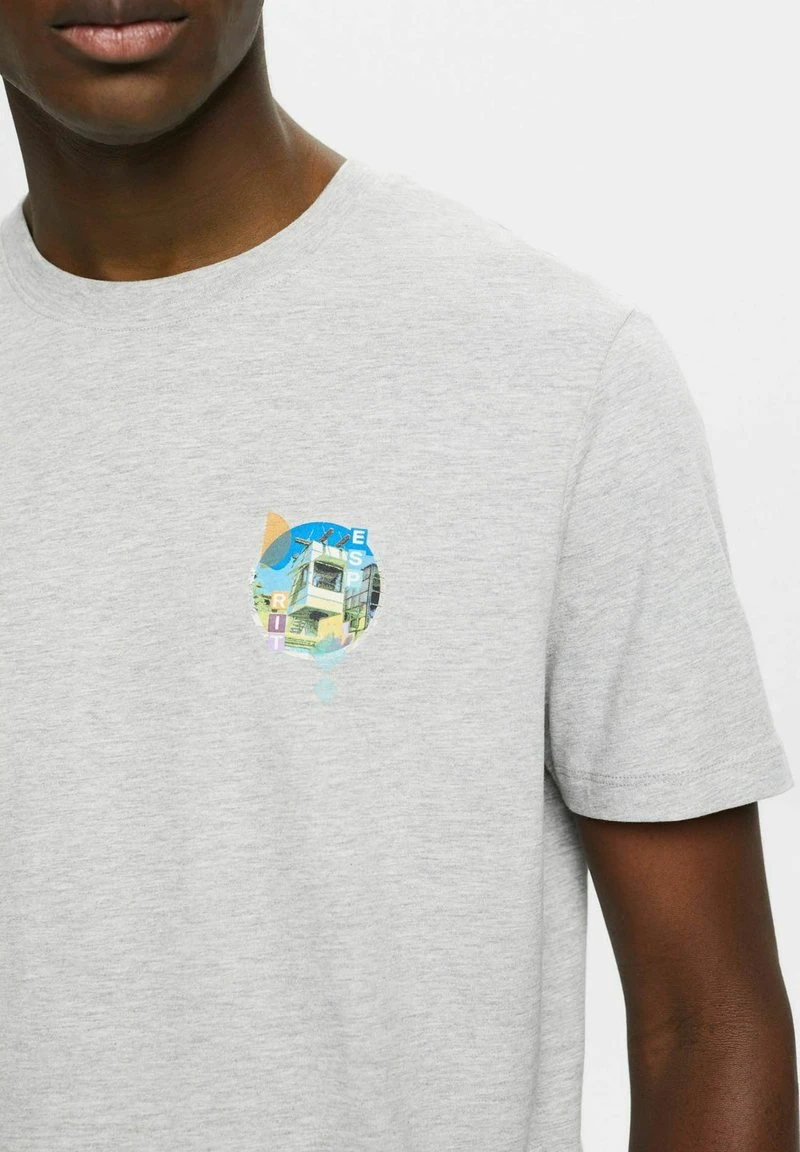 ESPRIT T-Shirt Print - Light Grey New 6 ESPRIT T-Shirt Print - Light Grey New – Bild 4