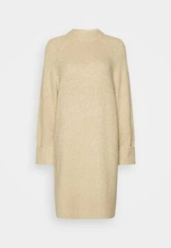 ESPRIT DRESS - Strickkleid - Sand
