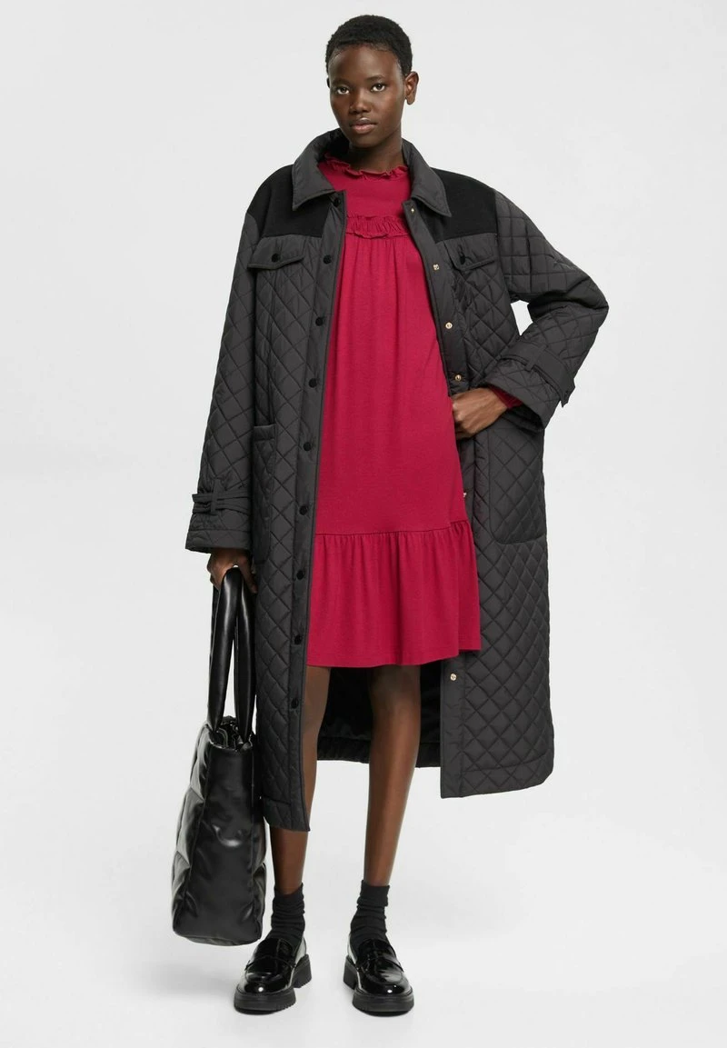 Edc By Esprit Strickkleid - Cherry Red 4 Edc By Esprit Strickkleid - Cherry Red – Bild 2