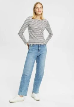 ESPRIT LONGSLEEVE - Langarmshirt - Off White 9 ESPRIT LONGSLEEVE - Langarmshirt - Off White -Esprit 1452e74707f649619bcaf258320f6056