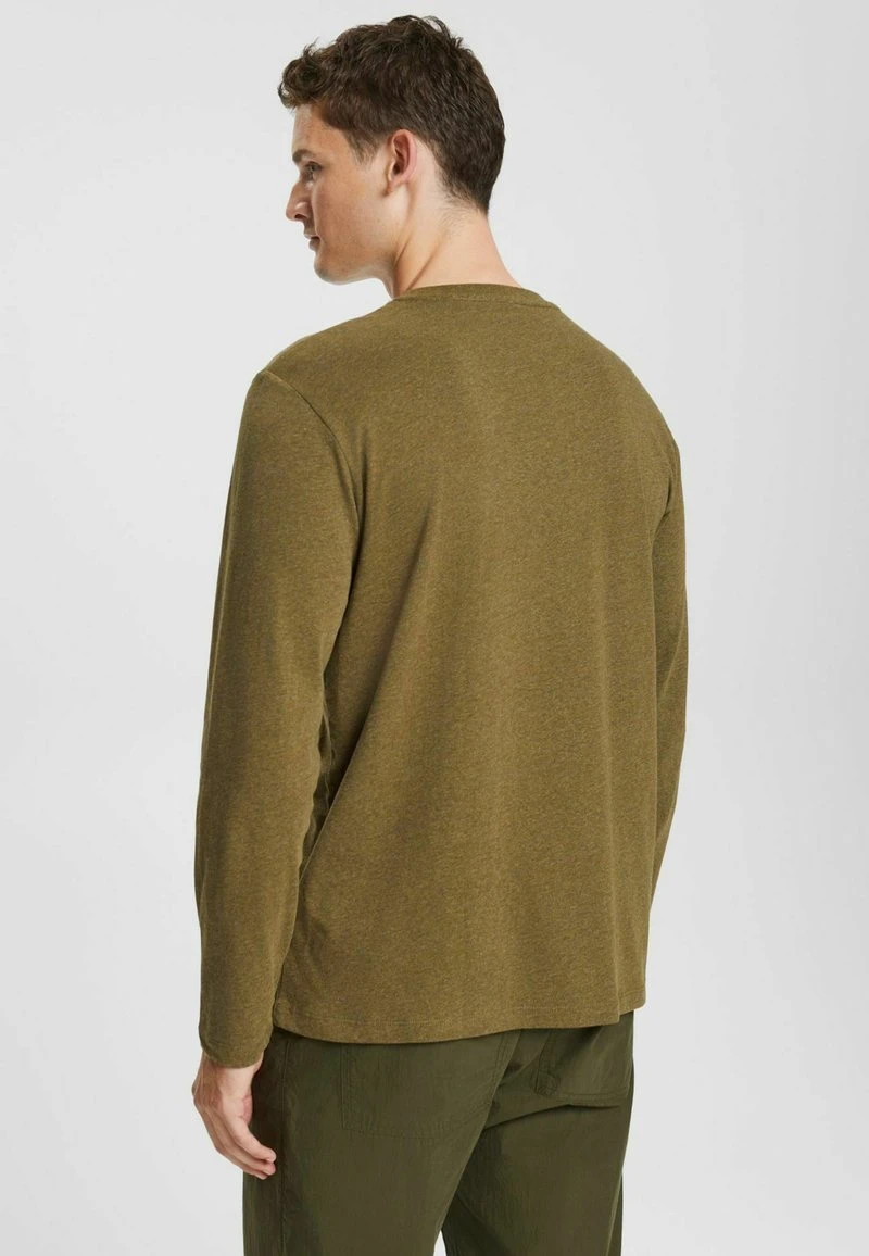 ESPRIT REGULAR FIT - Langarmshirt - Dark Khaki 5 ESPRIT REGULAR FIT - Langarmshirt - Dark Khaki – Bild 3