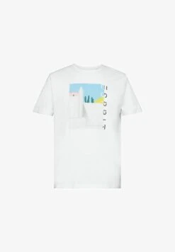 ESPRIT MIT FRONTPRINT - T-Shirt Print - White 13 ESPRIT MIT FRONTPRINT - T-Shirt Print - White -Esprit 1cb2b75ac9ab417795ca877ff34ed967