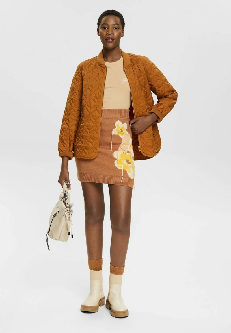 ESPRIT MIT DELFINPRINT - T-Shirt Basic - Sand 7 ESPRIT MIT DELFINPRINT - T-Shirt Basic - Sand – Bild 5