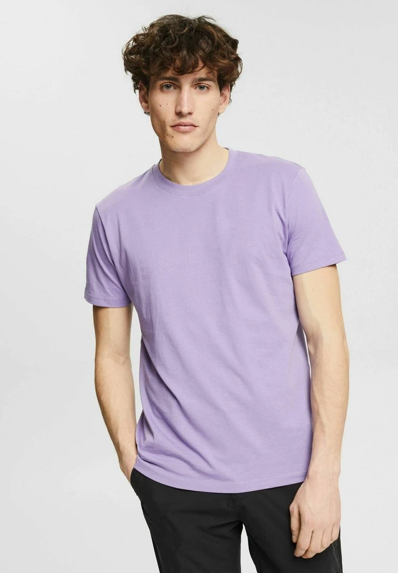 ESPRIT LOGO - T-Shirt Print - Lilac 3 ESPRIT LOGO - T-Shirt Print - Lilac