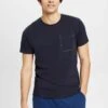 ESPRIT REGULAR FIT - T-Shirt Basic - Navy 1 ESPRIT REGULAR FIT - T-Shirt Basic - Navy -Esprit 2295df11facd4a8d85ead6eb4a84a15a