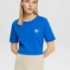 ESPRIT T-Shirt Basic - Blue 1 ESPRIT T-Shirt Basic - Blue -Esprit 22c6711b575446958596ceb2304fbfe8