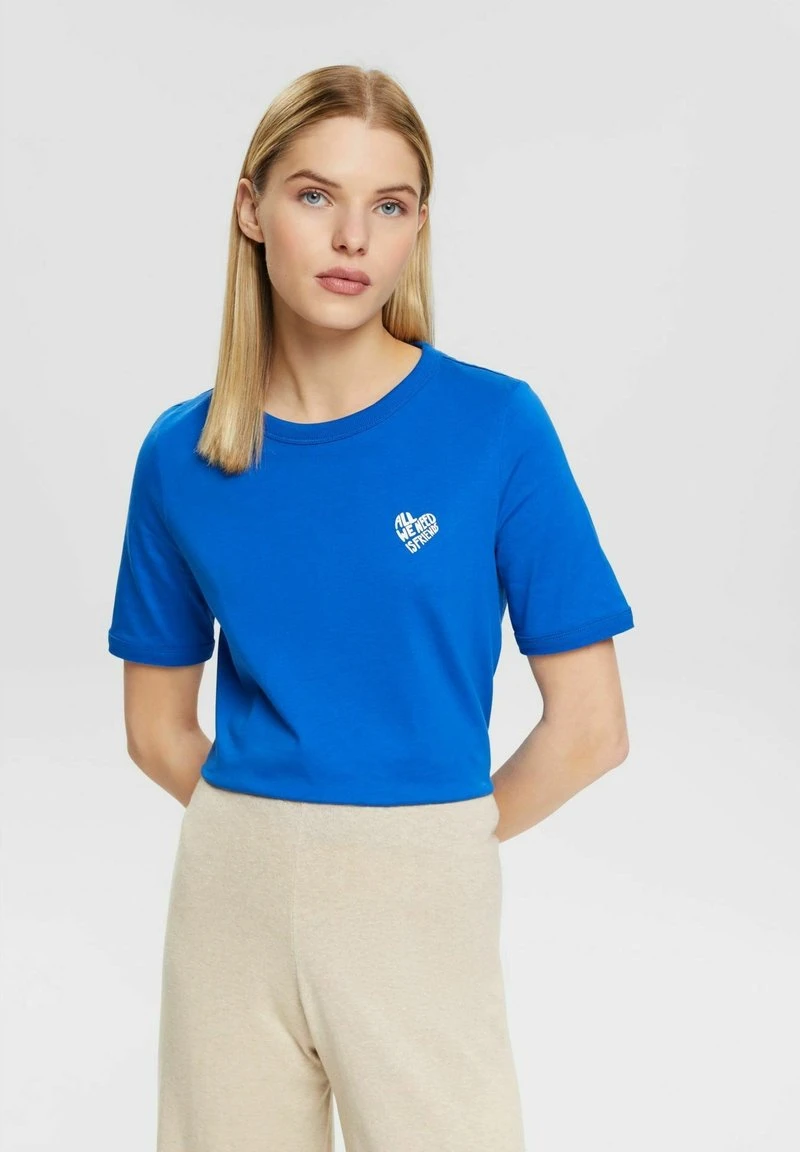 ESPRIT T-Shirt Basic - Blue 3 ESPRIT T-Shirt Basic - Blue