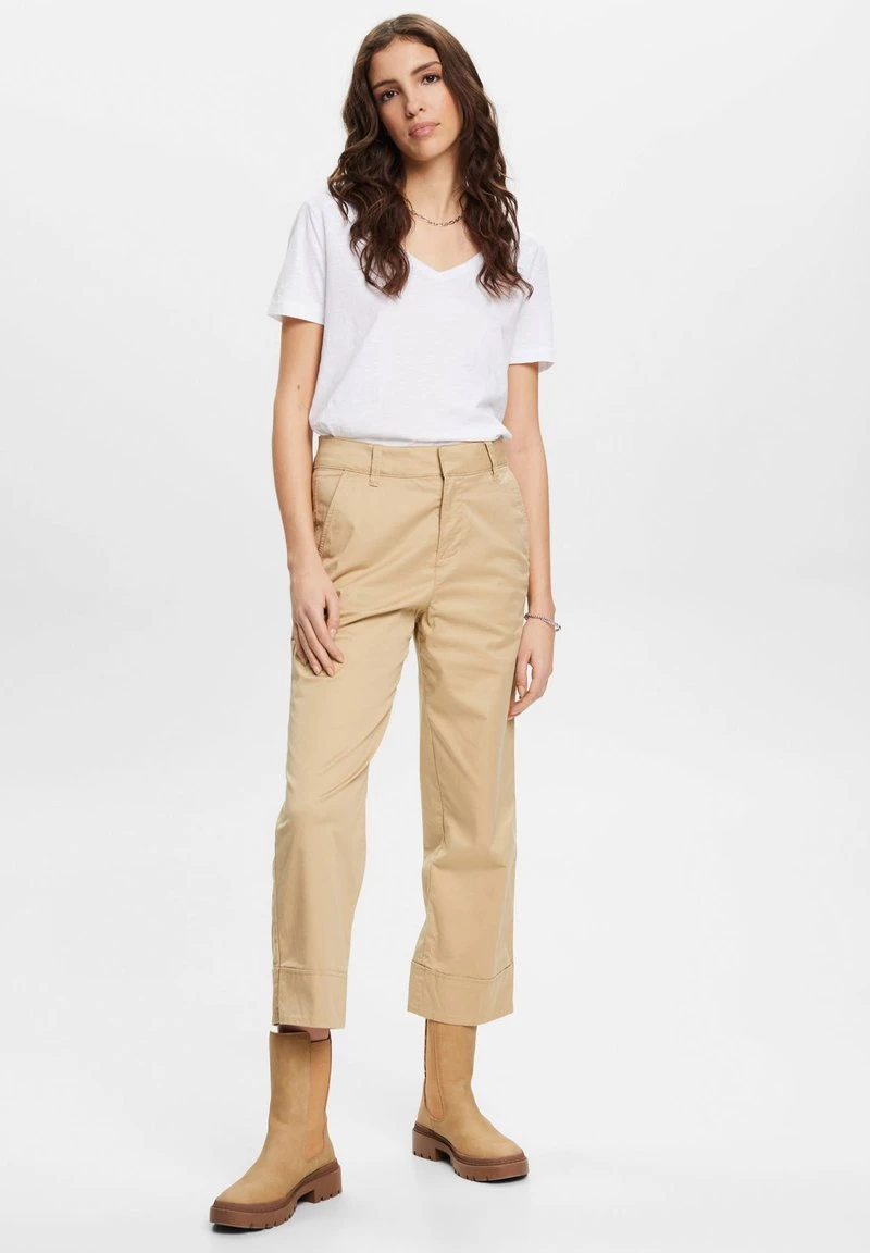 ESPRIT STICHT - T-Shirt Basic - White 4 ESPRIT STICHT - T-Shirt Basic - White – Bild 2