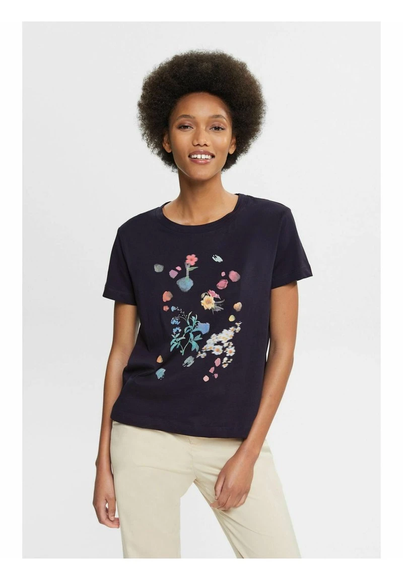 ESPRIT T-Shirt Print - Navy 3 ESPRIT T-Shirt Print - Navy