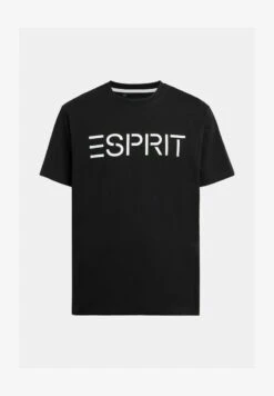 ESPRIT MIT LOGO - T-Shirt Print - Black 12 ESPRIT MIT LOGO - T-Shirt Print - Black -Esprit 28084c96c4274002b2d45adf57f884d5