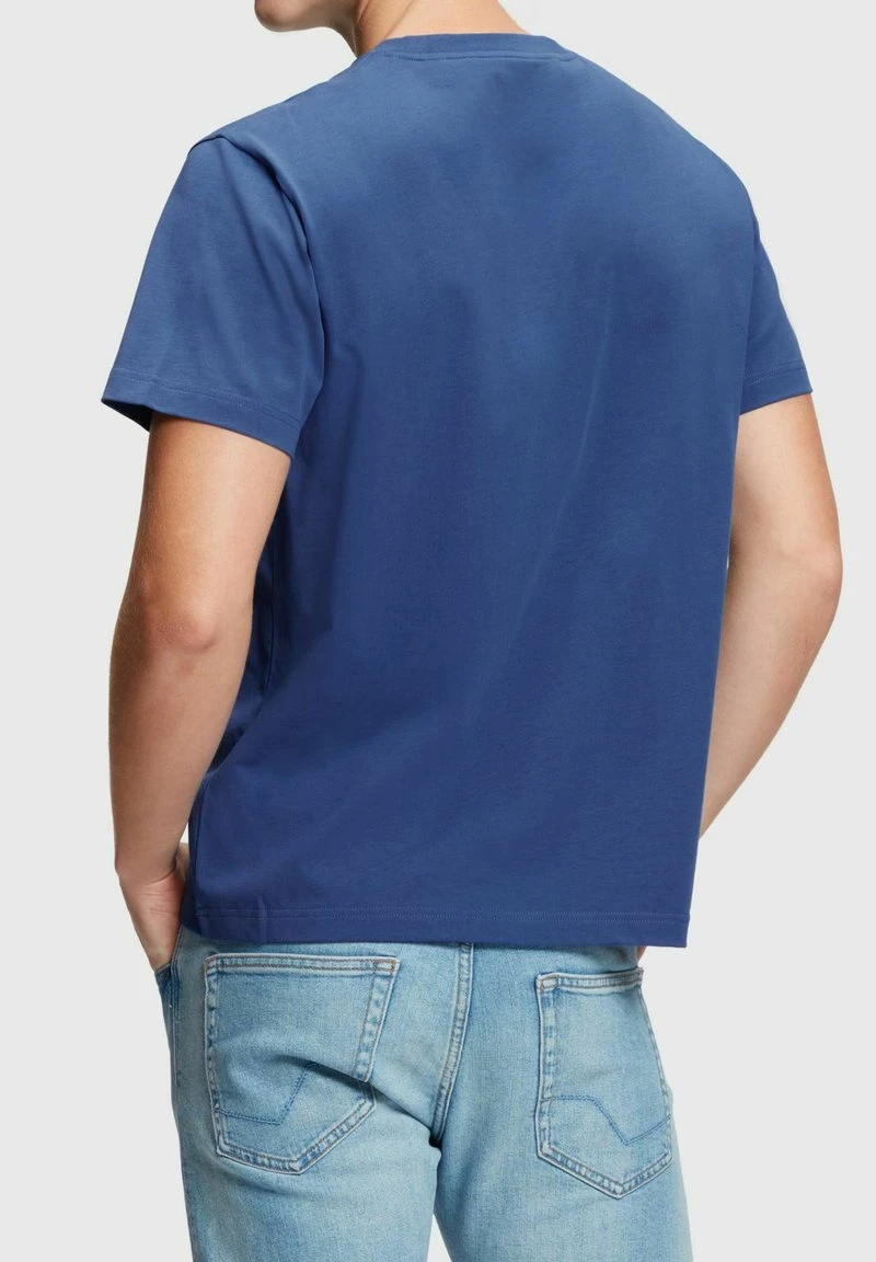 ESPRIT MIT LOGO - T-Shirt Print - Bright Blue 4 ESPRIT MIT LOGO - T-Shirt Print - Bright Blue – Bild 2