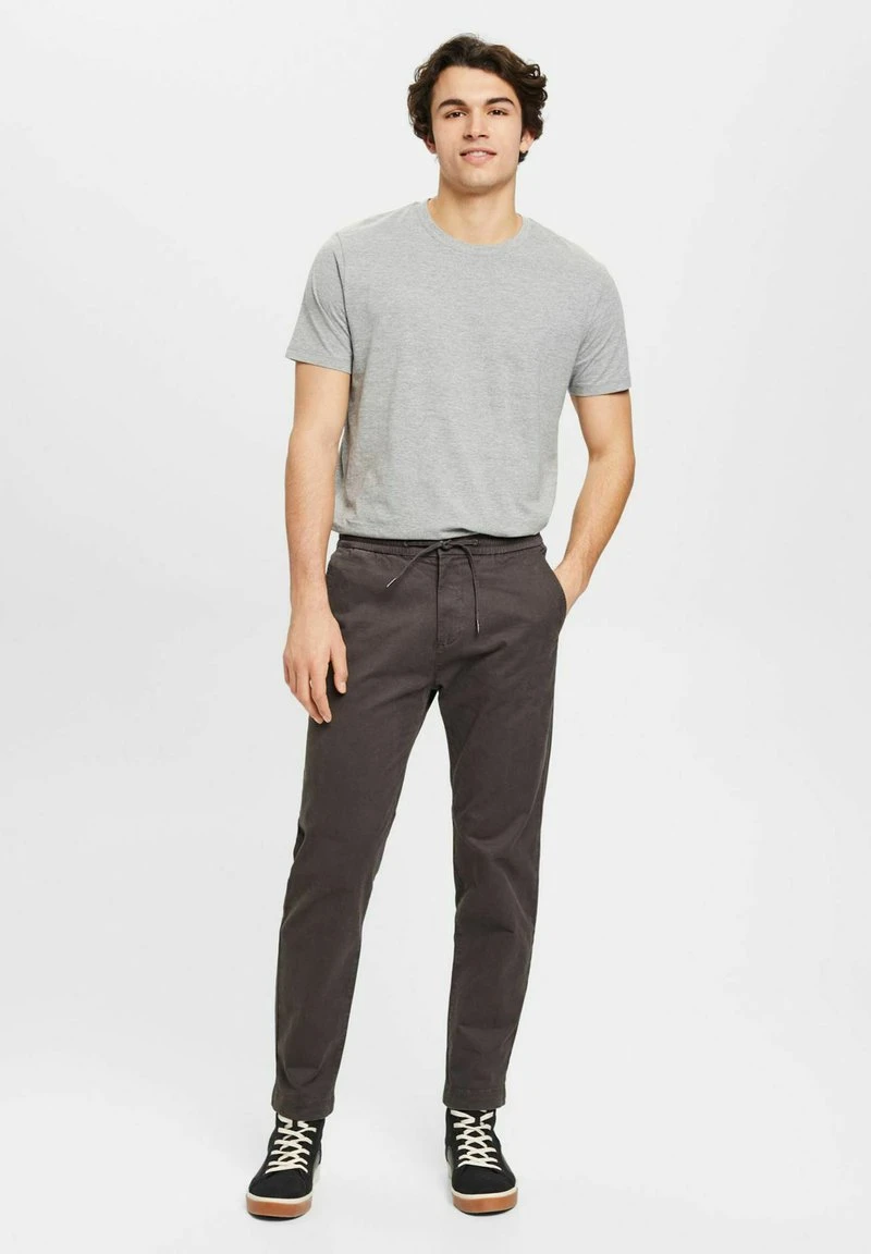 ESPRIT REGULAR FIT - T-Shirt Basic - Medium Grey 4 ESPRIT REGULAR FIT - T-Shirt Basic - Medium Grey – Bild 2