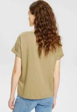 ESPRIT T-Shirt Print - Pale Khaki 10 ESPRIT T-Shirt Print - Pale Khaki -Esprit 2ebac42342d6460dbf9f7d9b9ef04546