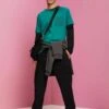 ESPRIT MIT BRUSTTASCHE - T-Shirt Print - Emerald Green 1 ESPRIT MIT BRUSTTASCHE - T-Shirt Print - Emerald Green -Esprit 31333a5f61334a308e8d3b4359231380