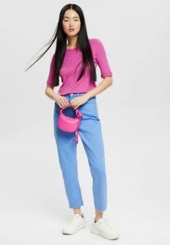 ESPRIT T-Shirt Basic - Pink Fuchsia 9 ESPRIT T-Shirt Basic - Pink Fuchsia -Esprit 3161f4ae5880463dbf14f37c61ab589e