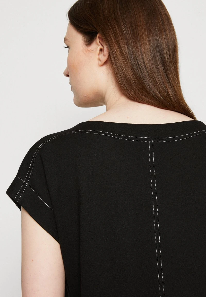 ESPRIT DRESS ABOVE KNEE - Jerseykleid - Black 8 ESPRIT DRESS ABOVE KNEE - Jerseykleid - Black – Bild 6