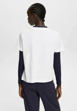 ESPRIT MIT LOGO-PRINT - T-Shirt Basic - White 10 ESPRIT MIT LOGO-PRINT - T-Shirt Basic - White -Esprit 34d64eaed3494322ada896142078866e