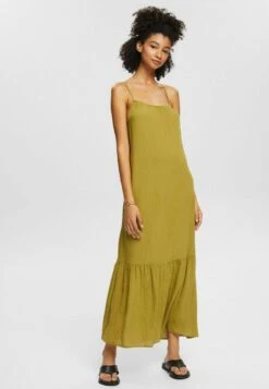Edc By Esprit Maxikleid - Olive