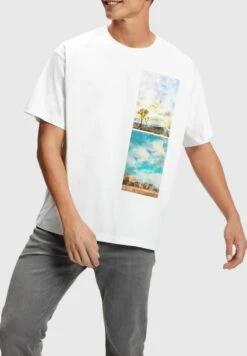 ESPRIT MIT ABGESETZTEM LANDSCHAFTS-PRINT - T-Shirt Print - White 13 ESPRIT MIT ABGESETZTEM LANDSCHAFTS-PRINT - T-Shirt Print - White -Esprit 356714ccd61f4427ad99ff9687dabf74 1