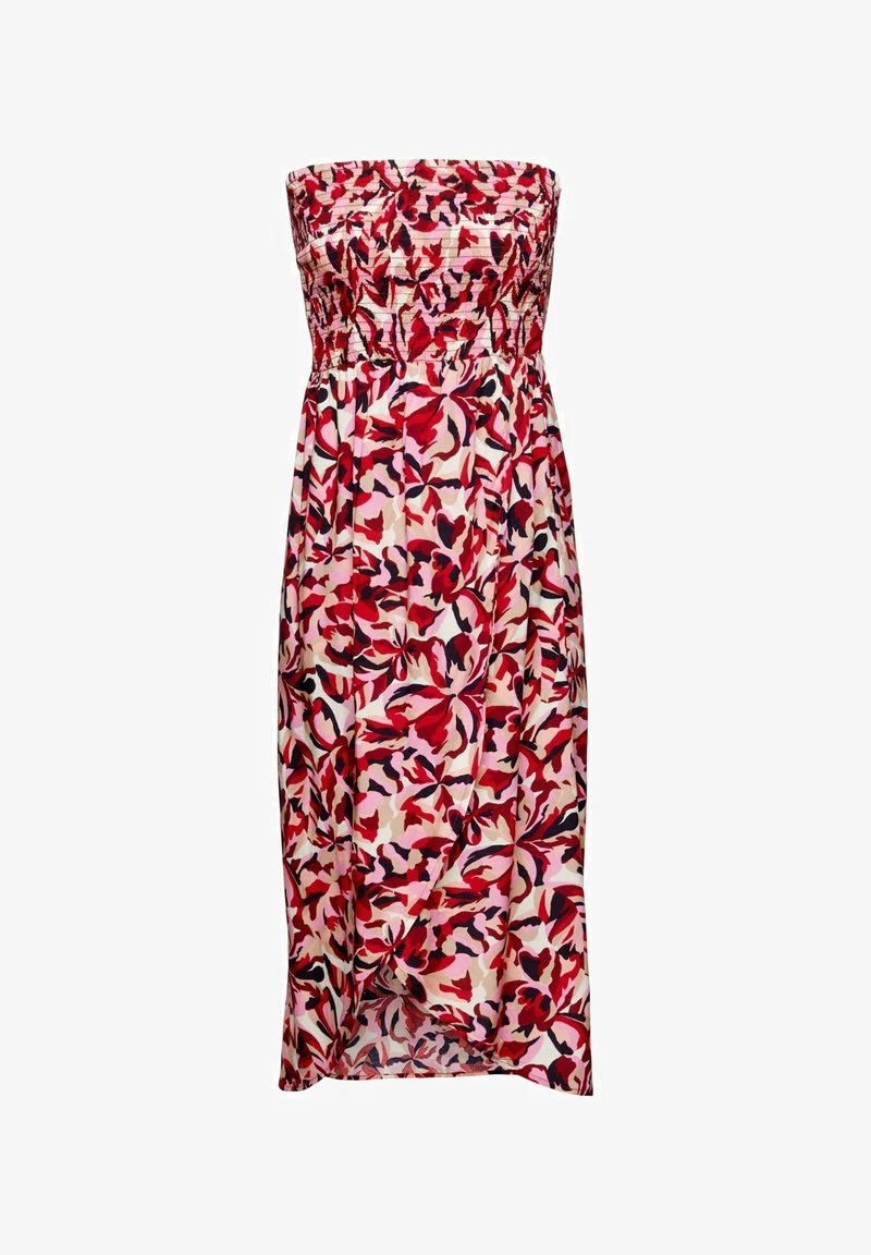 ESPRIT GESMOKTES MINI SCHLA - Freizeitkleid - Dark Red 7 ESPRIT GESMOKTES MINI SCHLA - Freizeitkleid - Dark Red – Bild 5