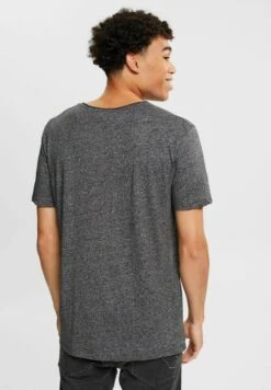 Edc By Esprit T-Shirt Basic - Anthracite 10 Edc By Esprit T-Shirt Basic - Anthracite -Esprit 3927d5a61e904b4691d7c95f3901539c