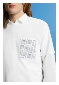 ESPRIT MIT BRUSTTASCHE - T-Shirt Print - White 13 ESPRIT MIT BRUSTTASCHE - T-Shirt Print - White -Esprit 394fc189499642abbfe7e8d4af8b6d28