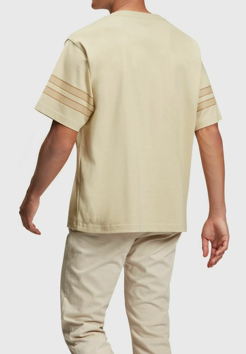 ESPRIT MIT GRAFIK-PRINT UND ÄRMELN - T-Shirt Print - Light Beige 4 ESPRIT MIT GRAFIK-PRINT UND ÄRMELN - T-Shirt Print - Light Beige – Bild 2